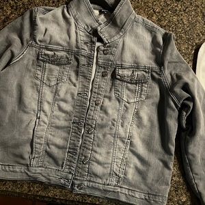 Grey denim jacket